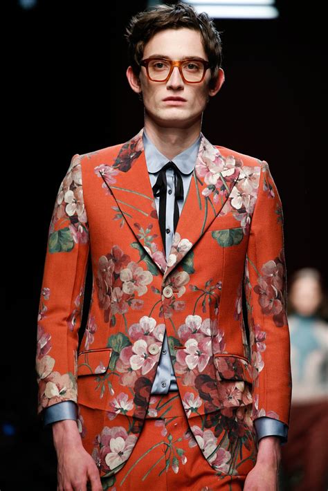 gucci menswear fall 2015|vintage gucci men's clothing.